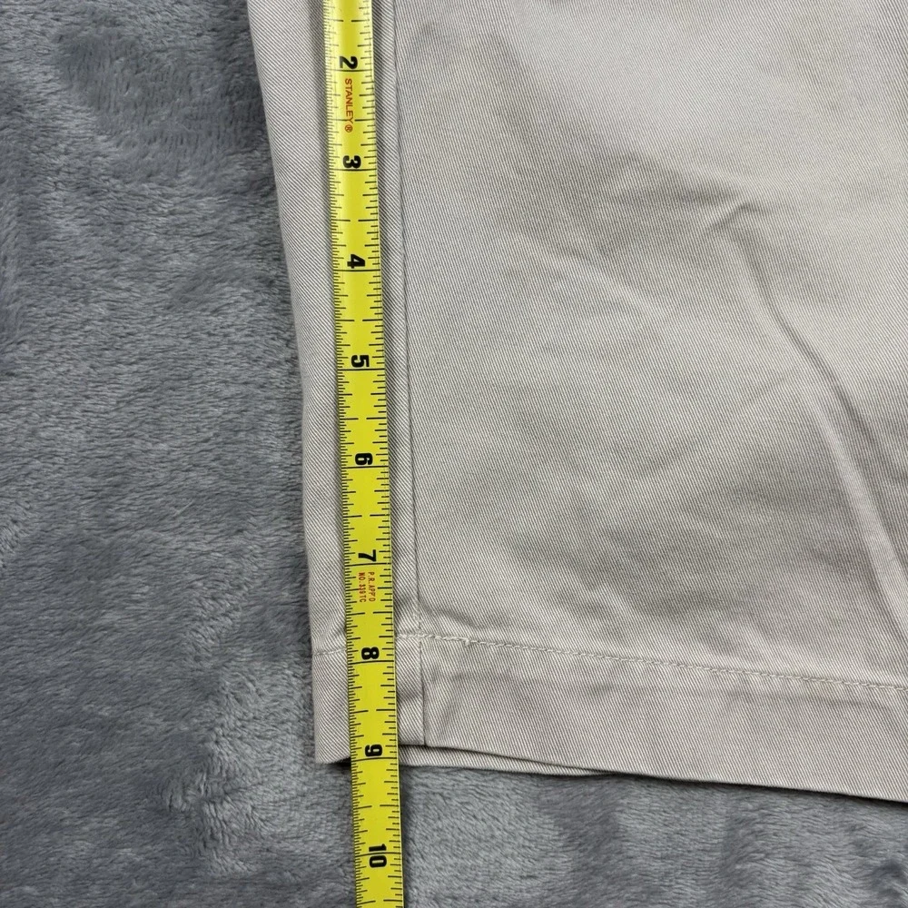 Polo Ralph Lauren Tyler Shorts Mens 36 Khaki Tan Double Pleated Cotton Chino